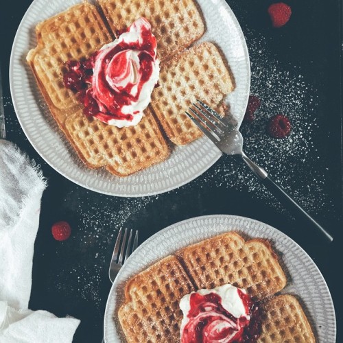 styleandcreate: Waffle Day with love | Photo by Diana Dontsova Follow Style and Create at Instagram