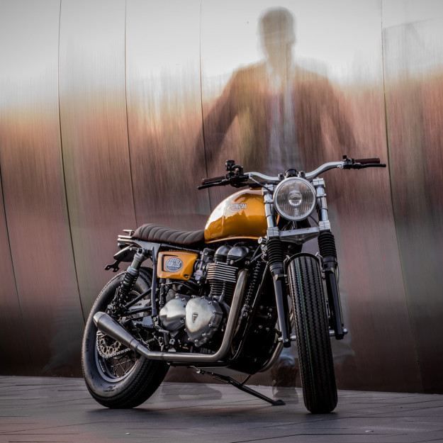 caferacerpasion:  Triumph Brat Style by Down &amp; Out Cafe Racers | www.caferacerpasion.com