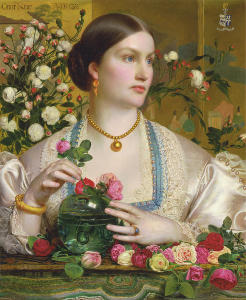 Grace Rose (1866). Frederick Sandys.