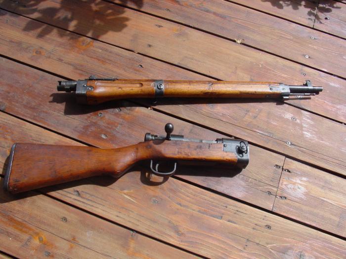 peashooter85:  Japanese Type 2 TERA rifle/carbine, Made during World War II, the