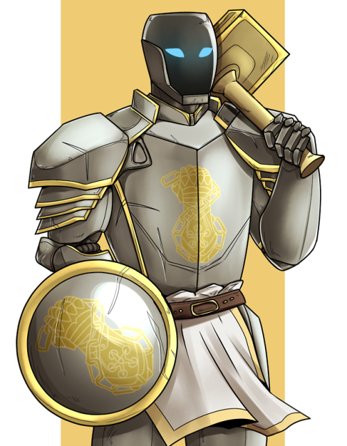 we-are-avenger: databuffering: A commission for @robbieesson of their warforged paladin ST-014!