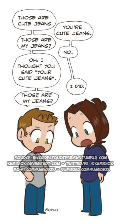 kamidiox: When you share a closet, things happen. ;)source: @incorrectquotesideas