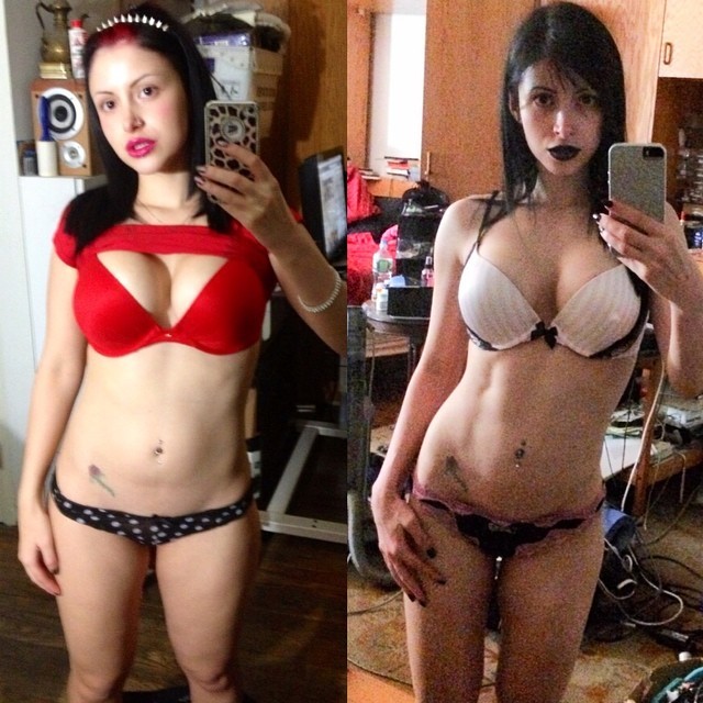 nataliealexxxa:  #fitnesstransformationfriday #fitfriday #fitspiration  2013/2014