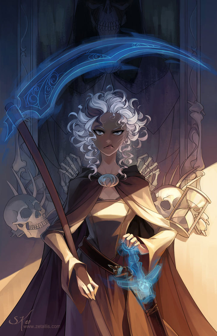 zetallis:  My full piece for Ladies of Literature Vol 2! Featuring Susan Sto Helit