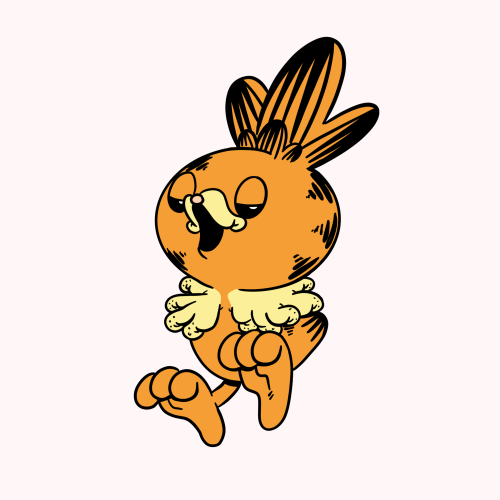 255 - GARFCHIC - It has a SAC OF LASAGNA (also known as a LASAGNSAC) in its tummy that allows it to 