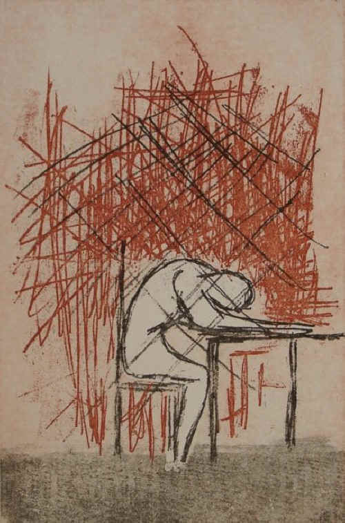 amare-habeo:  Illustration for the Franz Kafka’s novel “The Trial (Der Prozess)”