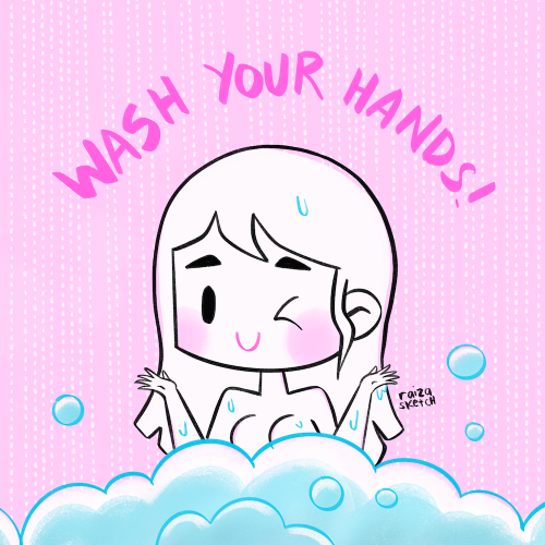 My version of Kat Hudson’s #drawthisinyourstyle. Wash your hands properly and be safe! 