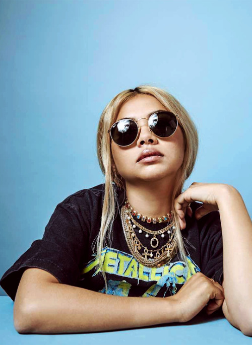 music-daily:Hayley Kiyoko photographed by Andrew Boyle for Out Magazine
