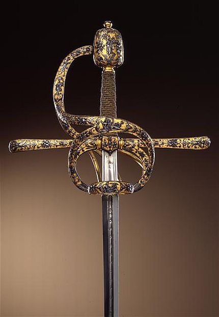 art-of-swords: Rapier Hilts Photo #1 Dated: circa 1580 Culture: Italian Maker: Francesco Duri Measur