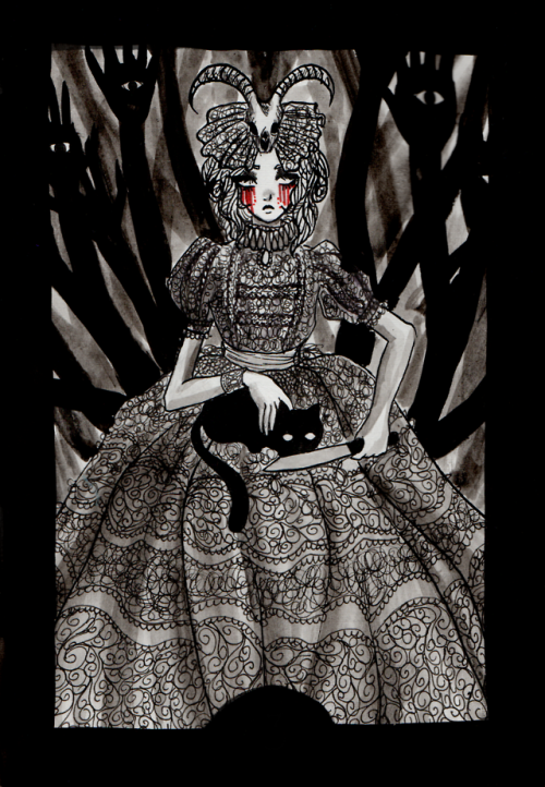 This Fran Bow Fanart I Did For Inktober 2016 But Never Posted My Style Has Changed A Lot Since Then.