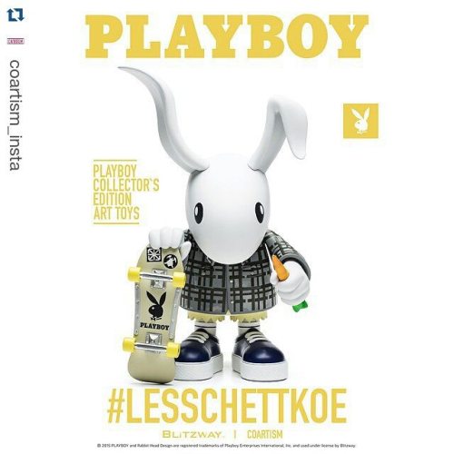 #Repost @coartism_insta @playboy ・・・ #Playboy X #LesSchettkoe #PlayboyArtToys #LesSchettkoe #Blitz