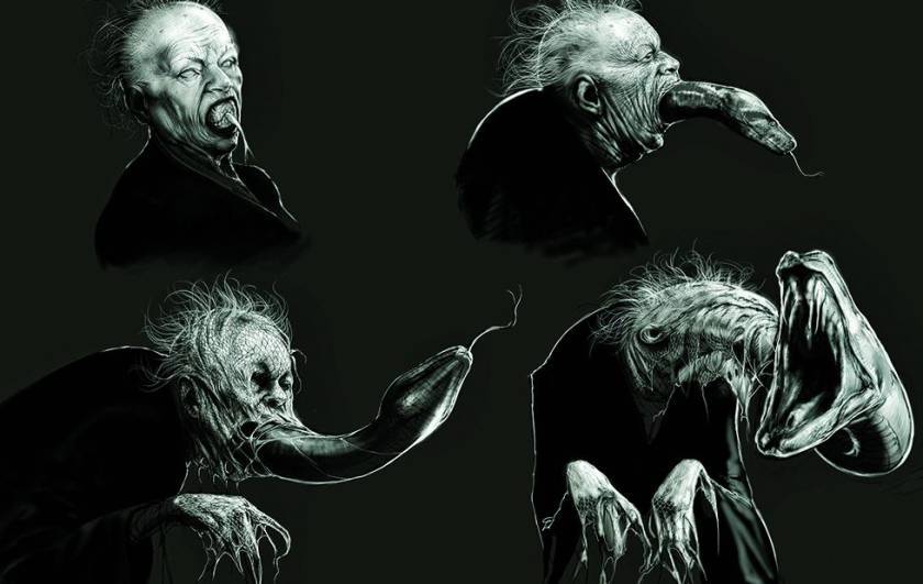 rainbowrowell:micdotcom:Eerie Harry Potter concept art brings the darkness back to