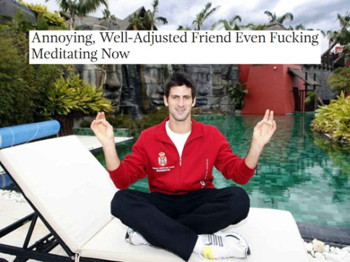 Tennis + The Onion Headlines (part 2 / 2 Or More, Bc I Have No Self Control) 