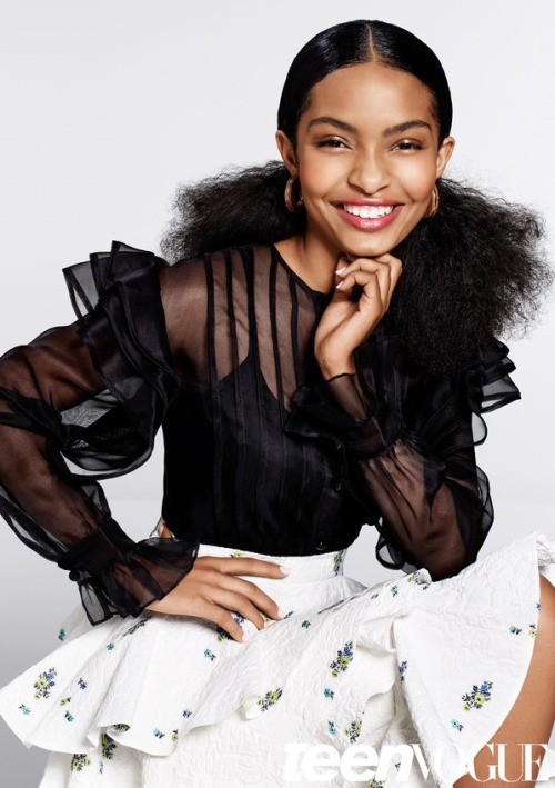 Porn photo securelyinsecure: Yara Shahidi for Teen Vogue