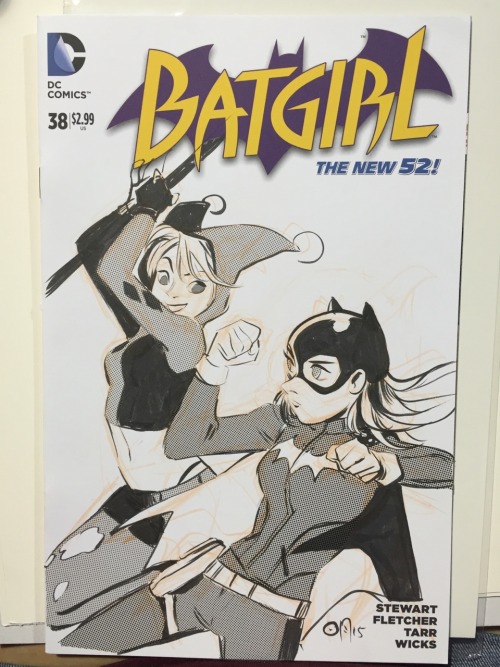 jigokuen:  Some recent commissions I did at Long beach comic con! I enjoyed it so much because it was so relaxed and low key! 