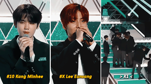 x1-s:Congratulations to the debut line of X1 !