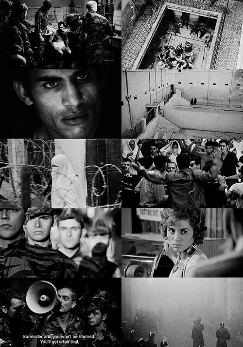 theoscarsproject: The Battle of Algiers (1966). In the 1950s, fear and violence escalate as the peop