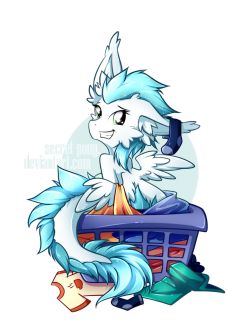 ask-patch:  secret-pony:  Patch - Commission for http://magic3w.deviantart.com/  I’ve been hunting after secret for quite some time! Fell in love with her huge winged pegasi back when she still did those.Finally got her to do some Patch!  &gt;w&lt;