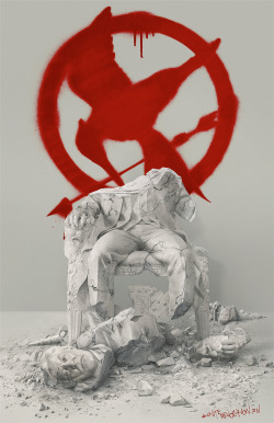 quarterquellorg:  Absolutely brutal new Mockingjay - Part 2 teaser poster