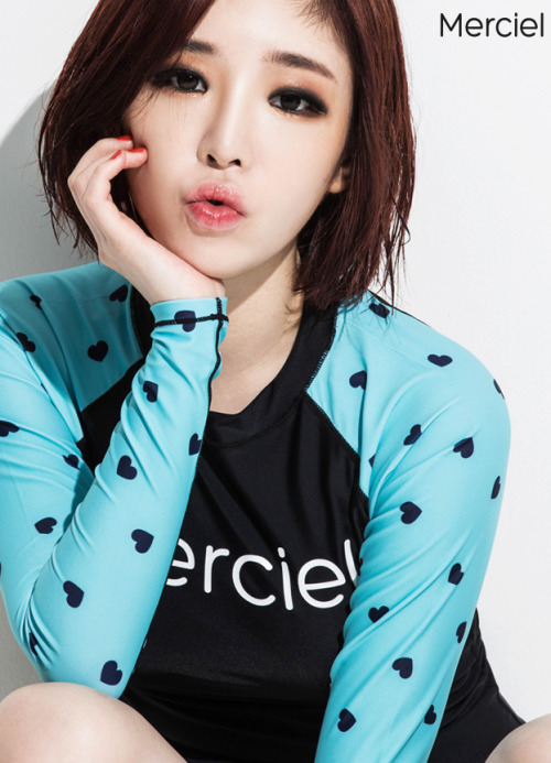 Ga In (Brown Eyed Girls) - Merciel Rashguard Collection 2nd Set Pics