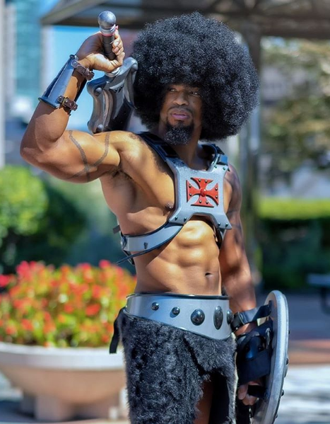 cosplayingwhileblack: Character: He-man Series:  He-man and the Masters of the Universe