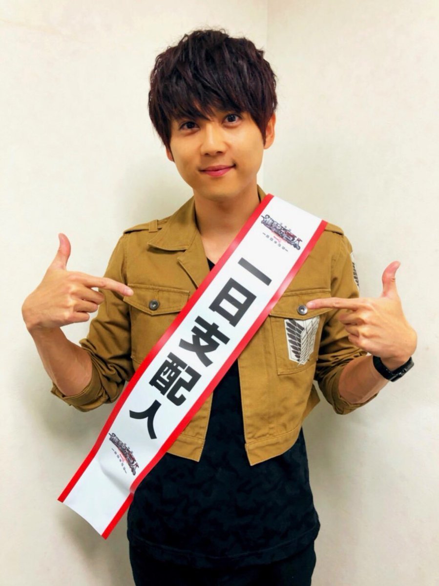 snknews: Kaji Yuuki (Eren) Makes Special Appearance as “Theater Manager” at 3rd