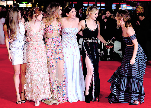 ladiessource:  Hermione Corfield, Ellie Bamber, Suki Waterhouse, Millie Brady, Bella Heathcote, and 