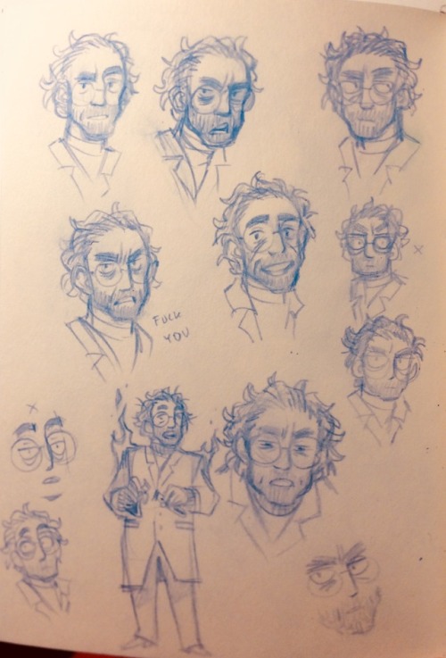 I still have no clue how to draw hillbert, but heres how my sketches of him has developed over time&