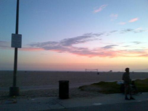 fleurilia:beautiful night in venice beach, late july.