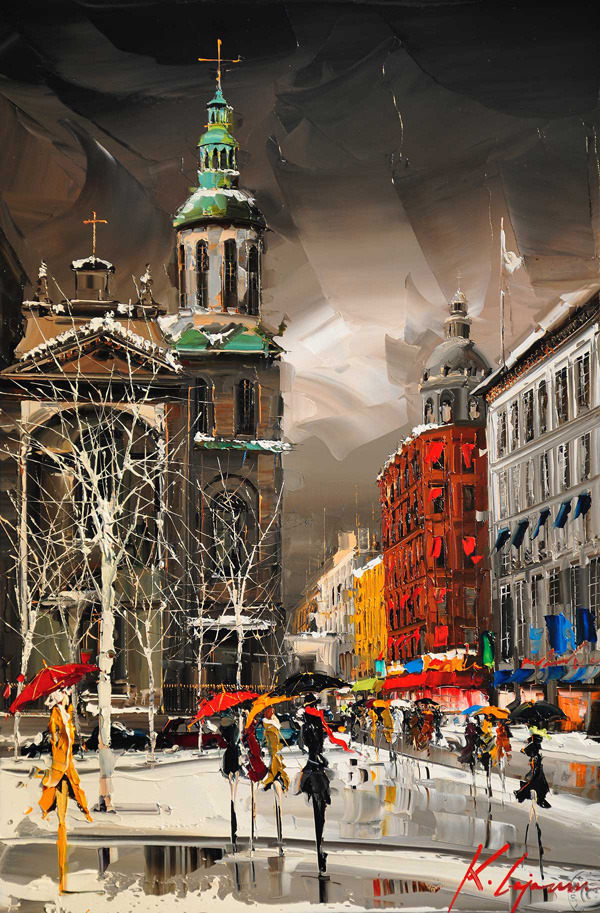 lohrien:  Paintings by Kal Gajoum