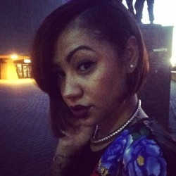 mividaebella:  mividaebella:  Shawty 💋 #selfie  (at Mercedes-Benz Superdome)  😁