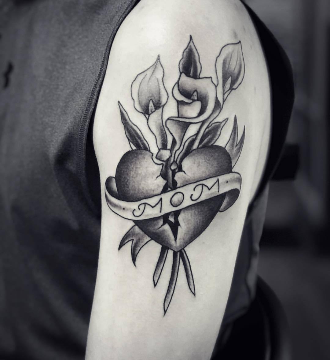 Heart tattoo ideas  what is the meaning and where to place it