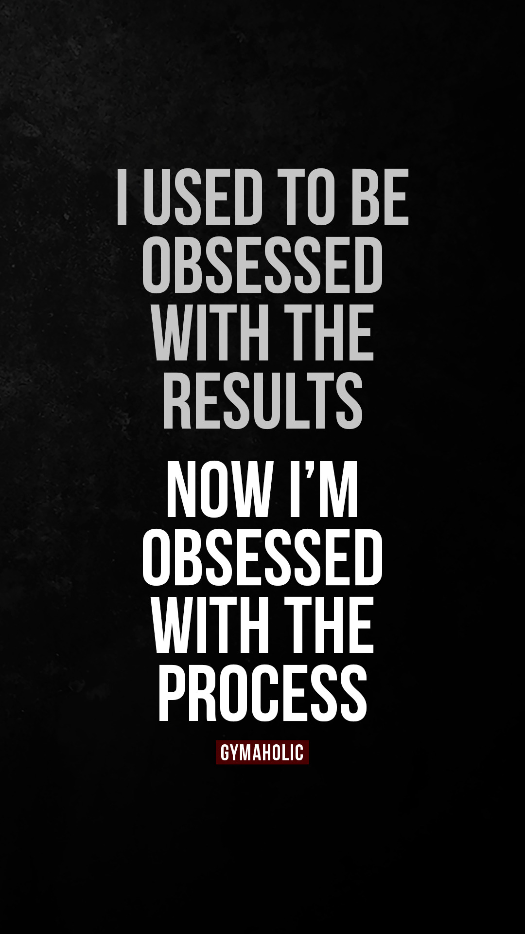 I used to be obsessed with the results