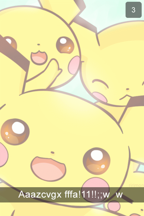 ririmon:pokemon snap…chat.. ಥ⌣ಥ 