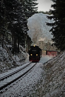 bluepueblo:  Steam Engine, Bavaria, Germany