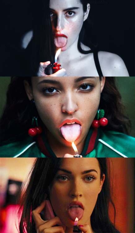 platinum-k-i-l-l-s:GIRLS ON FIRE Banks Fuck With Myself (2016)Tinashe for Dazed (2015)Megan Fox in J