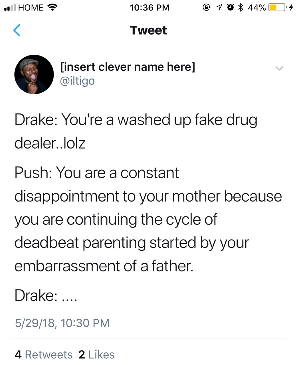 eccentric-nae:  dammitpab:  chief-eazy: shejustwantssomuch:   Drag him for filth