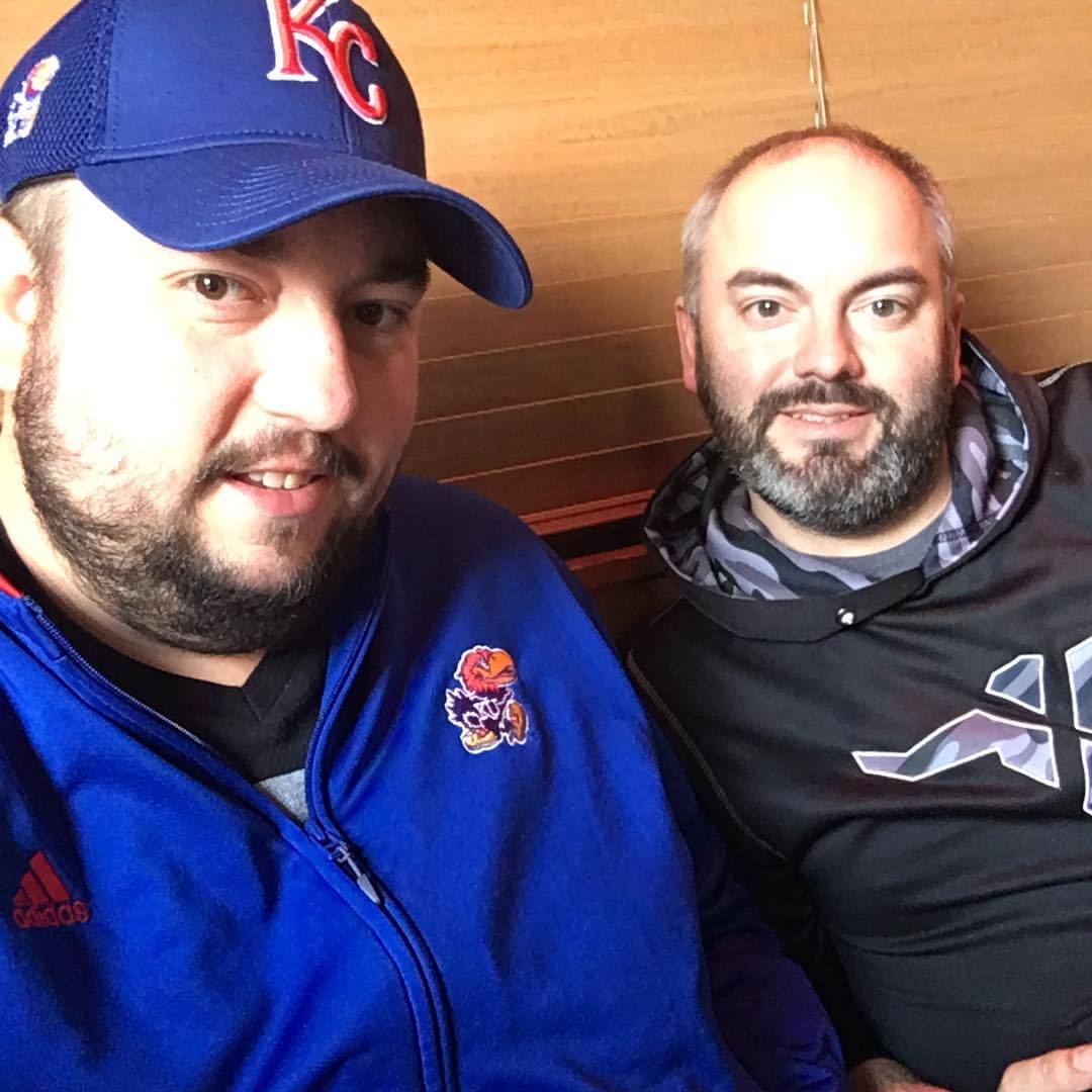 Hoping to get something to eat before the #kubball game gets started, but Topeka