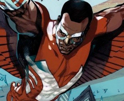 blackgoliath:  favorite marvel men: Sam Wilson/The Falcon 