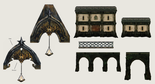 hostagesandsnacks:Tevinter architecture in The Art of Dragon Age: Inquisition