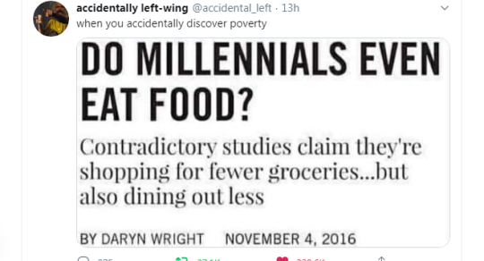 Top Four Millenial Hobbies: 1) gardening 2) sleeping 3) starving 4) applying for entry level jobs that require five years...