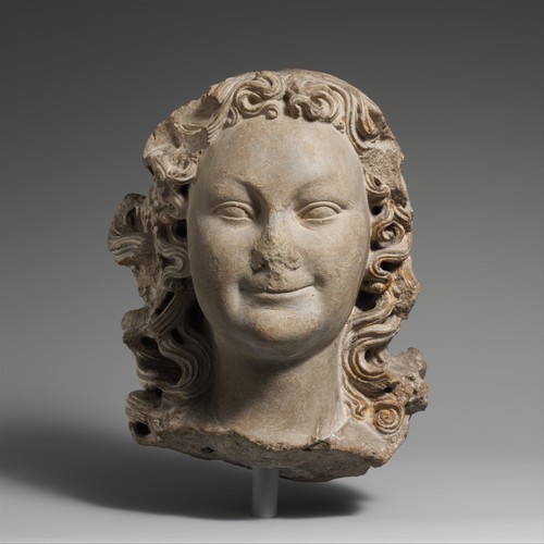 Head of an Angel (?), ca. 1250, Metropolitan Museum of Art: CloistersPurchase, Michel David-Weill Gi
