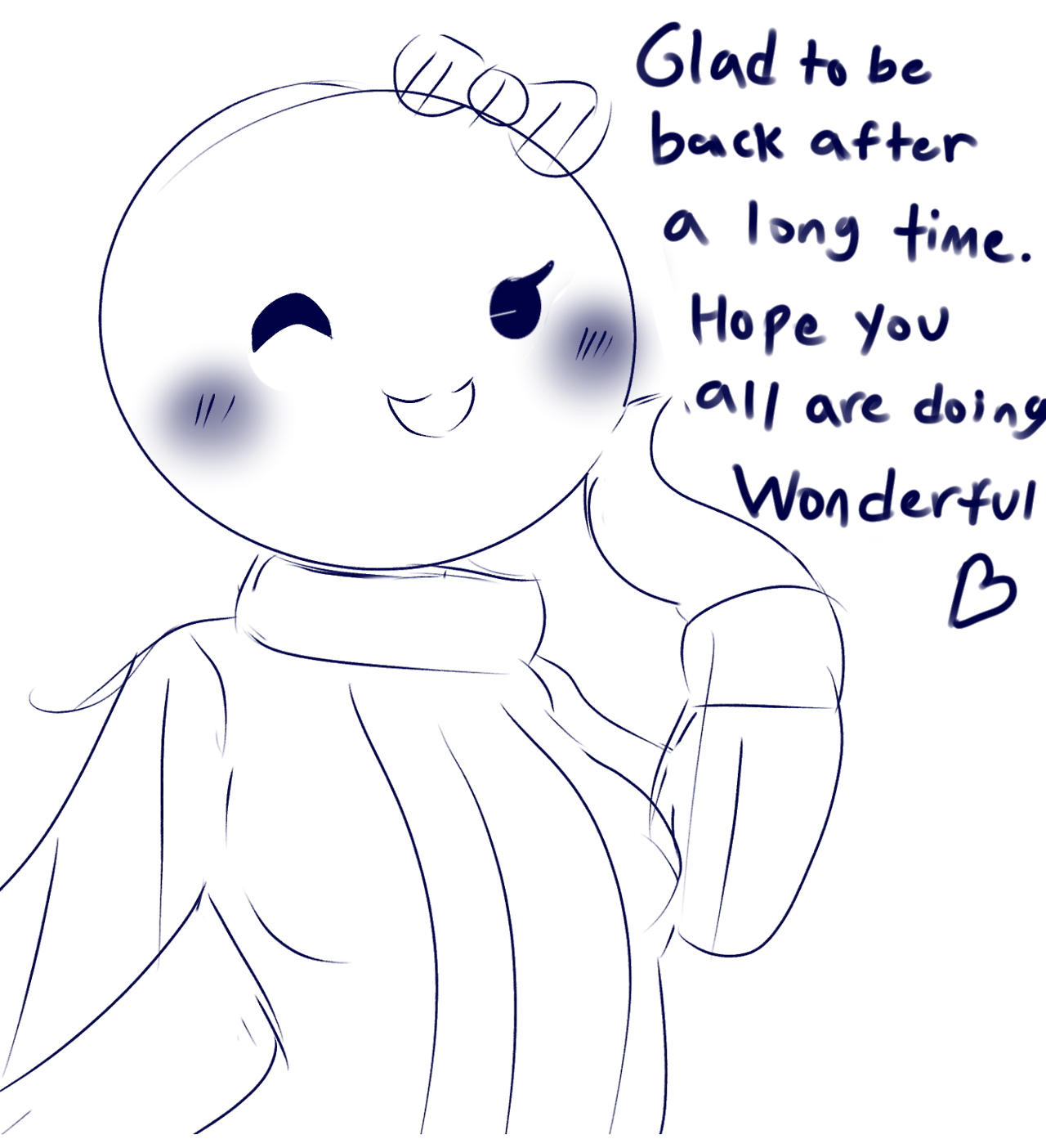 Octochan having some Q&amp;A fun with some pals on the discords.
