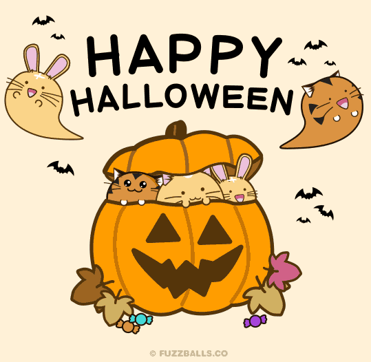 Happy Halloween Pumpkin – Fuzzballs: The Official Home of Fuzzballs Comics  &amp; Store