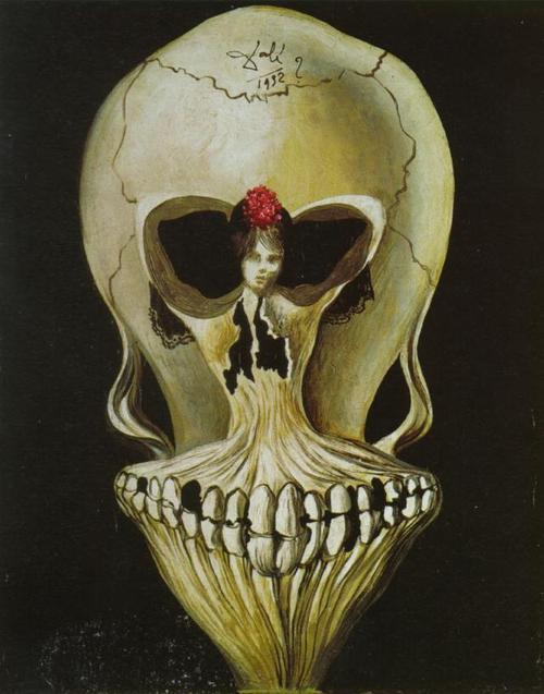 2013 — Surrealism: "Ballerina in Death's Head" by...
