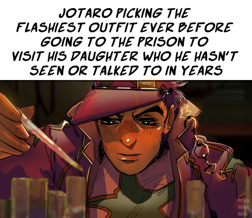 Jotaro And His Fit