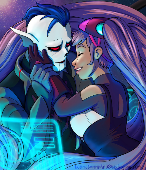 cosmiccanineart: This is NOT the ship I thought I’d be obsessed with by the end of She-ra, but here we are! (Scorfuma is my other fave cos I ship Scorpia with happiness, but who doesn’t?) Im such a sucker for the “Jerk who turns soft for their