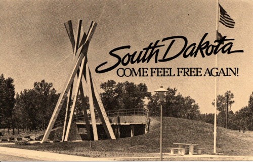 &ldquo;Even the SD Tourist Information Centers are interesting - these 56 ft tall pillars form t