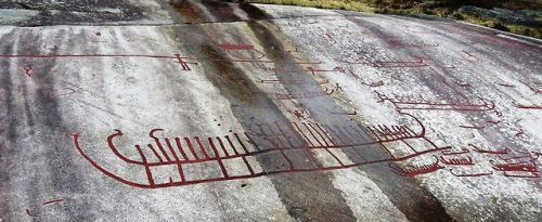 wodneswynn:Petroglyphs, Nordic Bronze Age (1700 BC - 500 BC), Tanumshede, Sweden