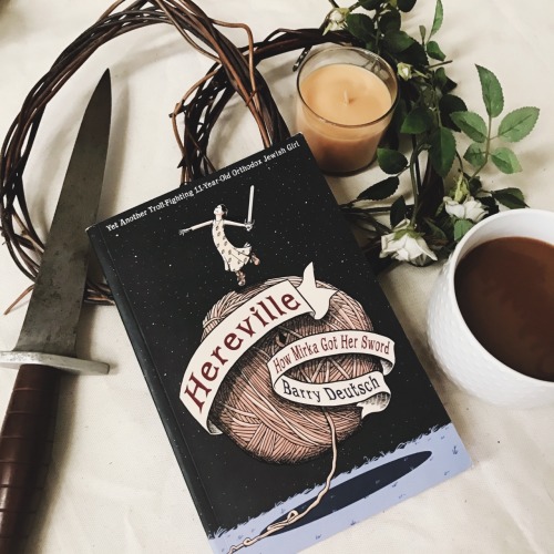 chrissybooksandberries:Book Reviews : Hereville by Barry DeutschFinally, a graphic novel that shows 